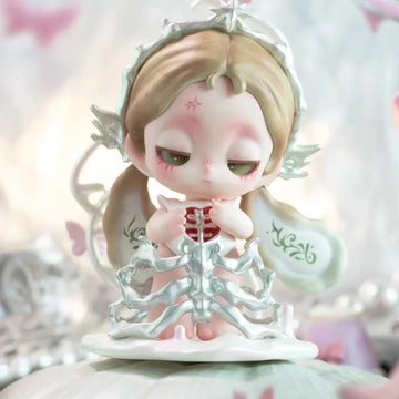 Ossia Feel The World Series Figures, Blind Box - Figure detail with silver dress and upper head decoration cropped; random design not guaranteed