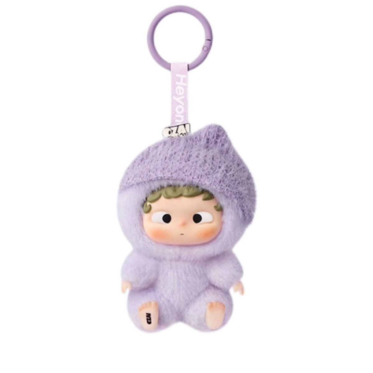 OZAI First Floating Bottle Series Mini Plush Blind Box - Purple hanging plush design example; random design not guaranteed