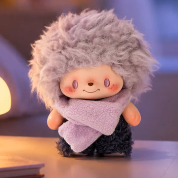 Paikke One Second Lucky, Next Second Lucky Series Plush Blind Box - Complete lavender-haired Paikke plush doll example; random design not guaranteed