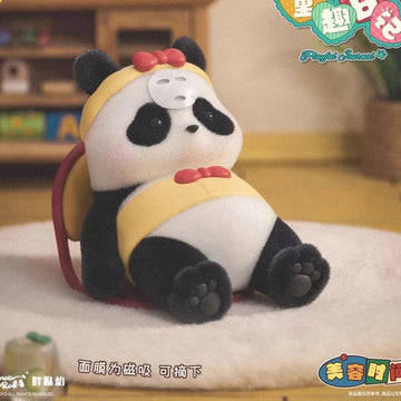 Panda Roll Playful Journal Series Figures, Blind Box - Yellow headband complete panda figure scene; random design not guaranteed