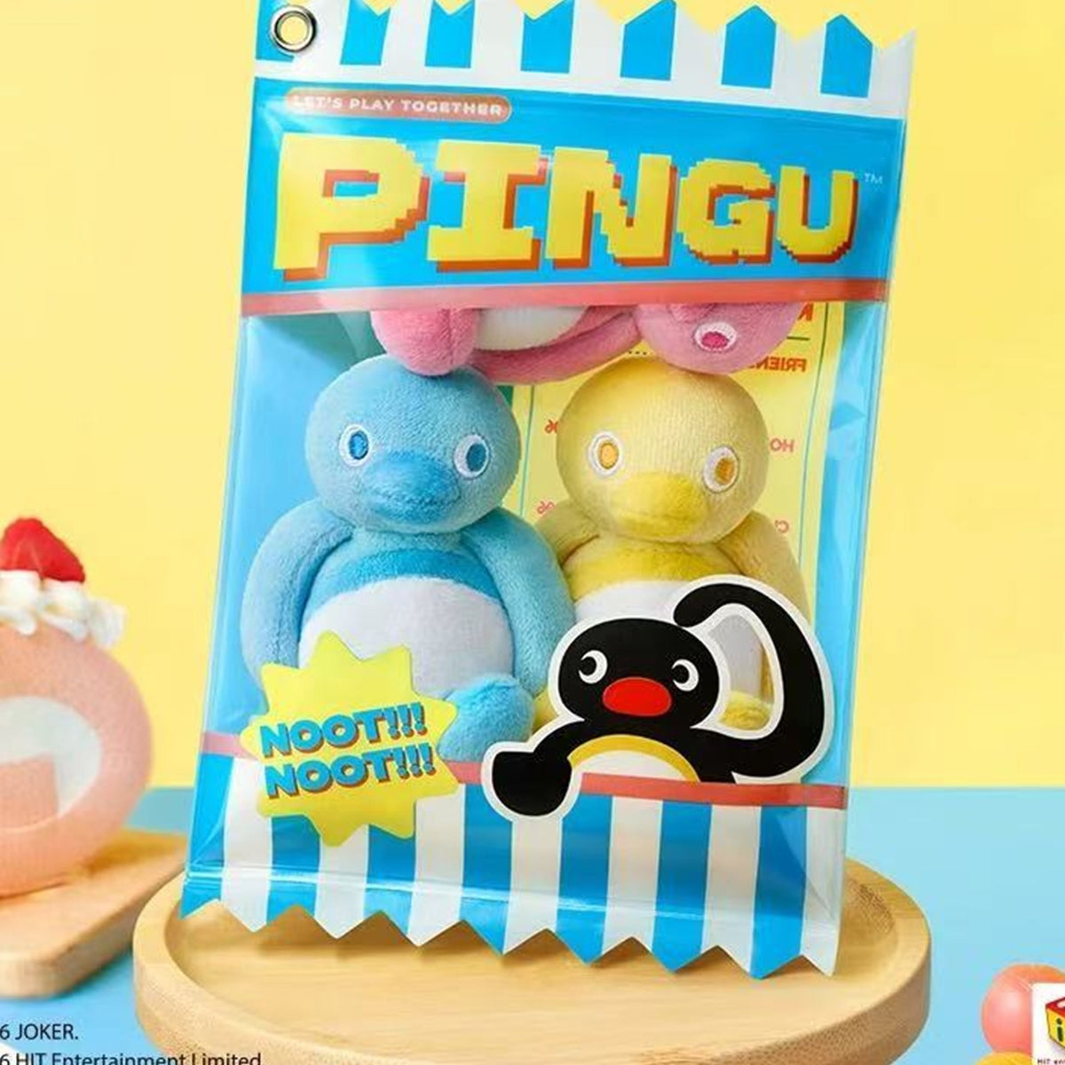 Pingu MINI MEME Series Plush Blind Box - Special multi-piece design catalogue example, not guaranteed; random design not guaranteed