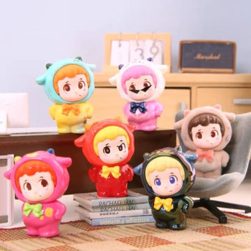 PINY I Think I'm A Sheep Series Mini Figure Blind Box - Complete central sheep-costume mini figure examples; random design not guaranteed
