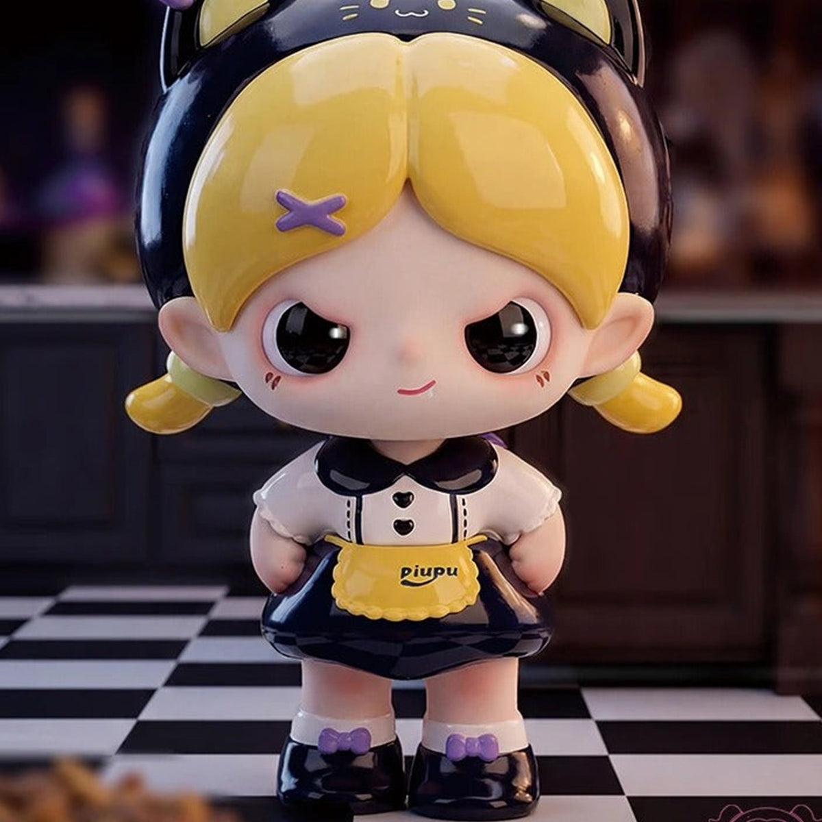 Piupu ID World Series Figure Blind Box - Cat-ear outfit design example; random design not guaranteed