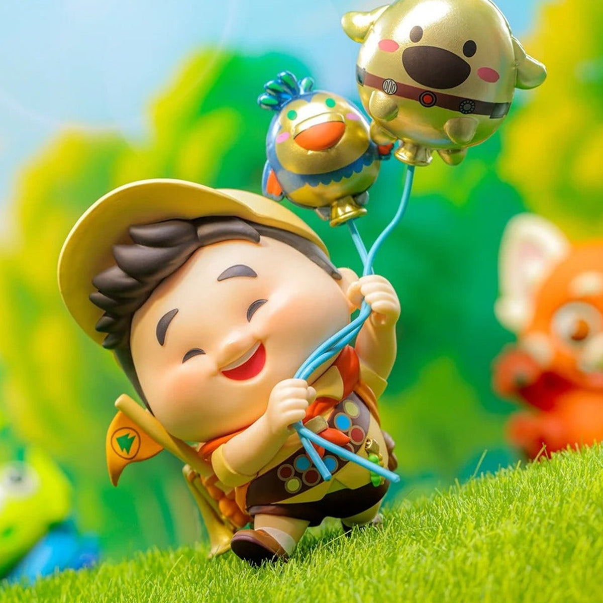 Pixar Balloon Series Figure Blind Box - Scout figure detail with upper balloon cropped; random design not guaranteed