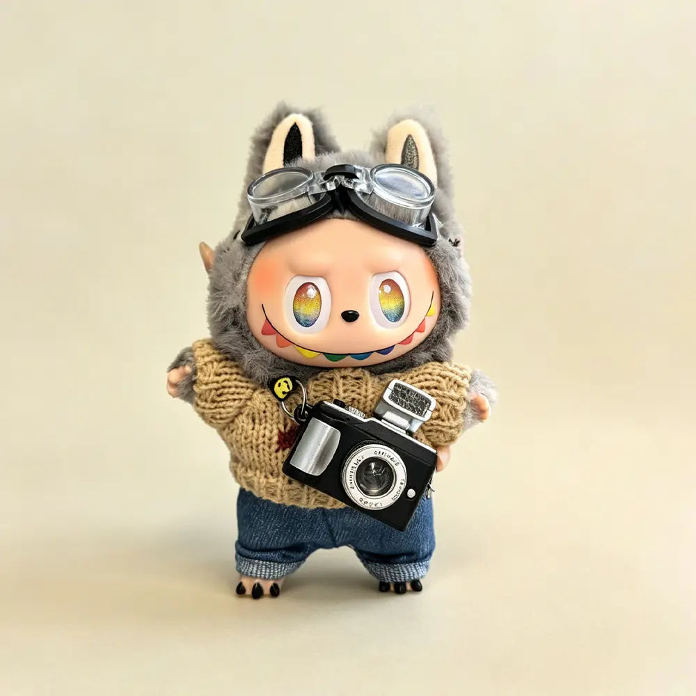 Labubu / The Monsters 17cm Storage Bag · Bag Charm With Camera Style｜Collector Essentials, Figure Not Included – Independent Retailer - main product card | KikiBuddies