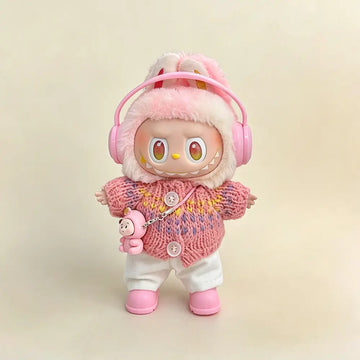 Labubu / The Monsters 17cm Storage Bag · Bag Charm With Pink Sweater｜Collector Essentials, Figure Not Included – Independent Retailer - main product card | KikiBuddies