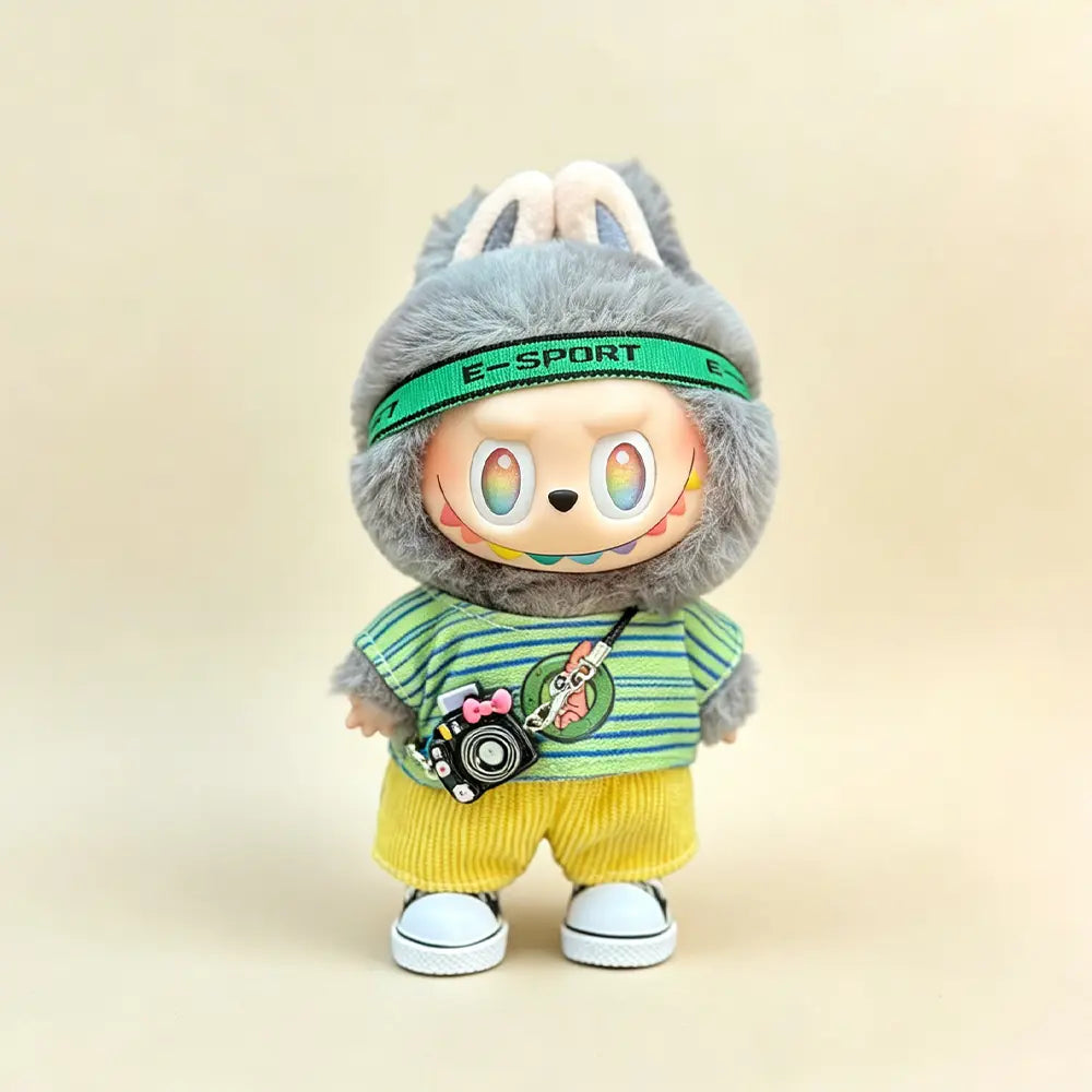 Plush Figure Bag Charm with Outfit — Sports Style - main product card | KikiBuddies