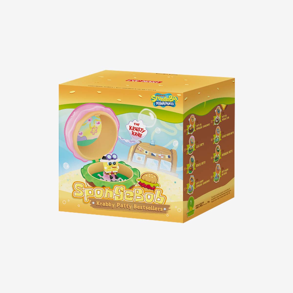 Retail blind box packaging - one random box; pictured design is an example