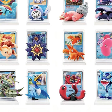 Pokémon TCG Dream Painting Water Ecology Series Figure Set Blind Box - Water Ecology figure and matching card series overview; illustrative series image, contents depend on selected purchase option
