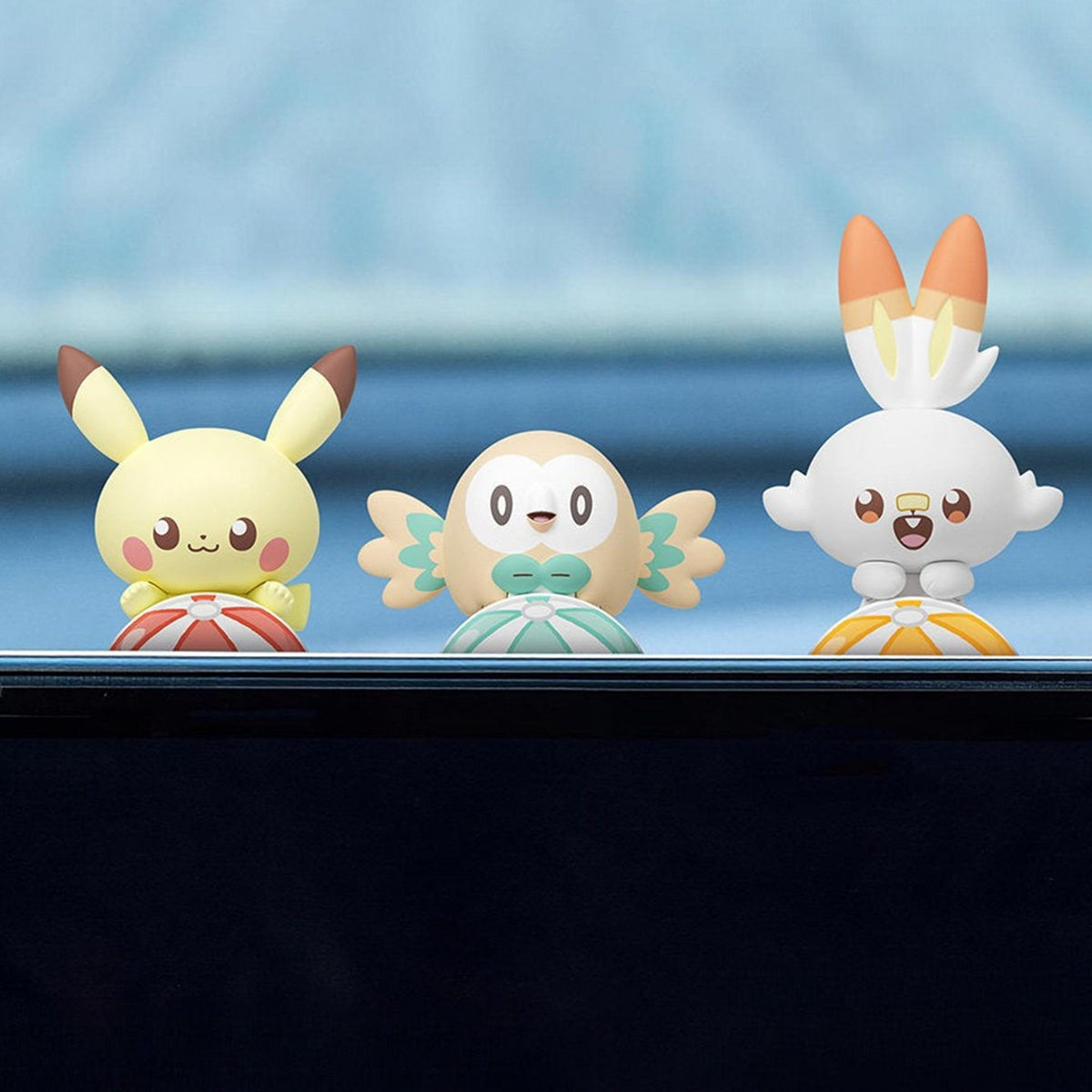 Poképeace Cute Monitor Crawle Series Figure Blind Box - Monitor display comparison; random design not guaranteed