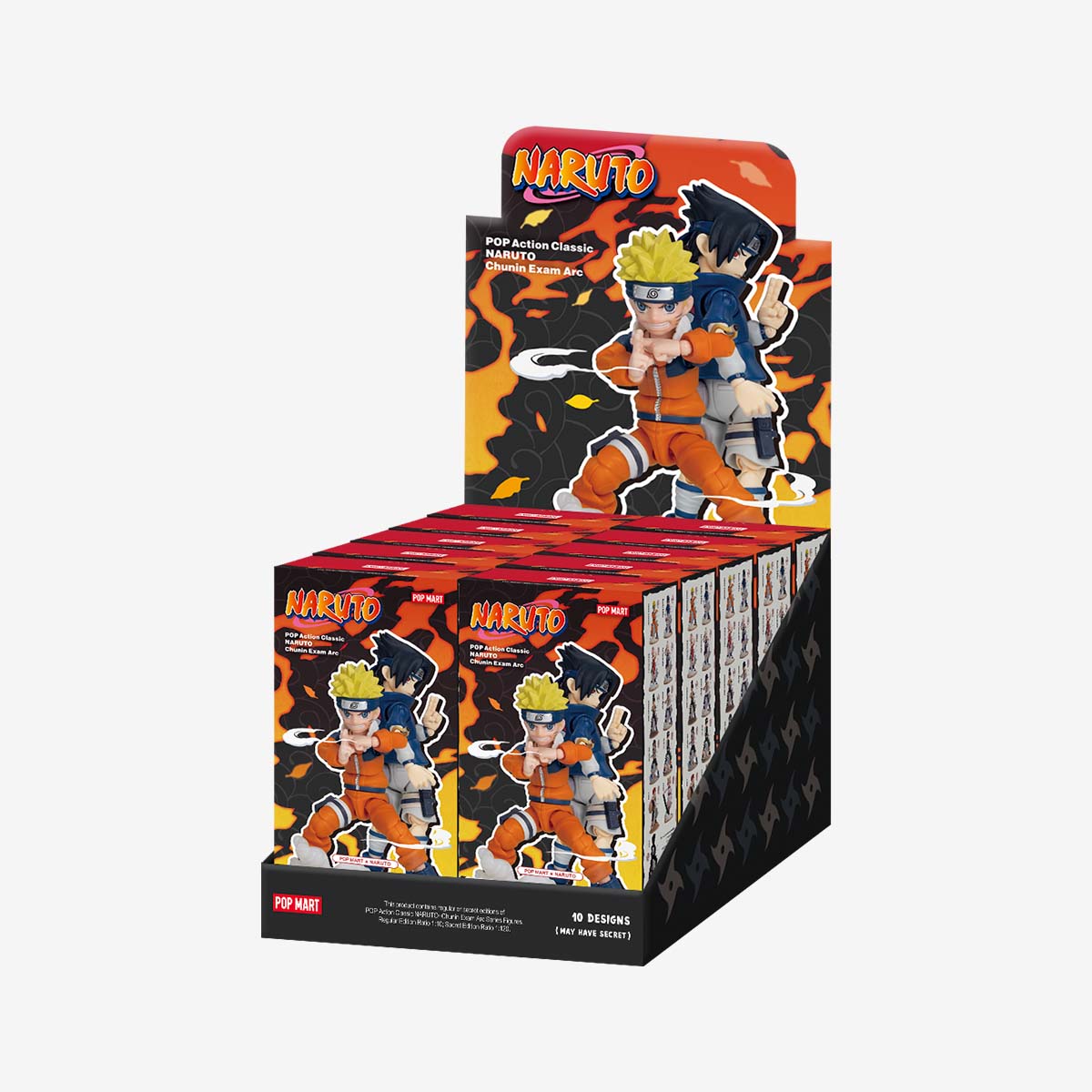 NARUTO Chunin Exam Arc ten-box case package; case option only