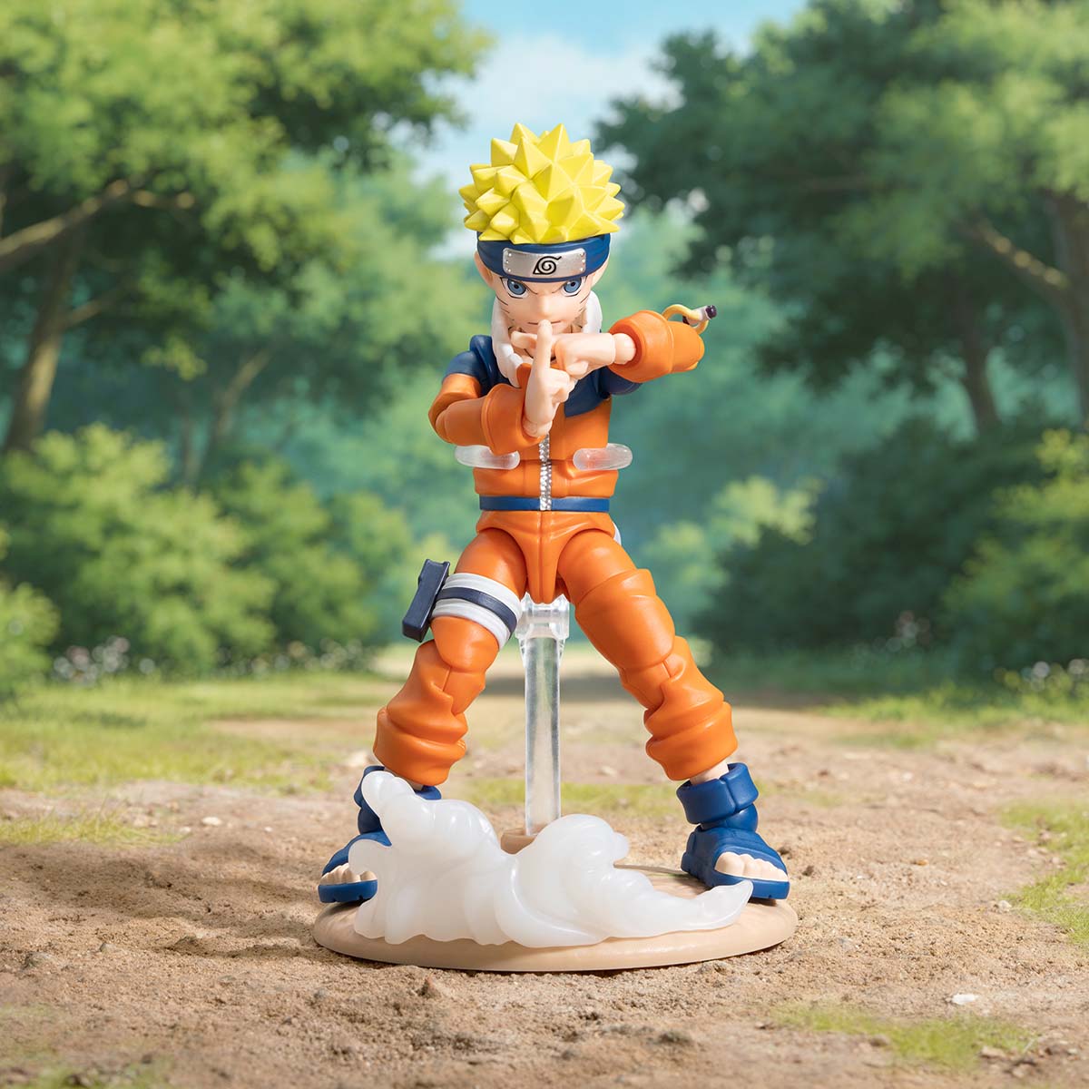 Naruto Uzumaki figure design example; character is random in blind box