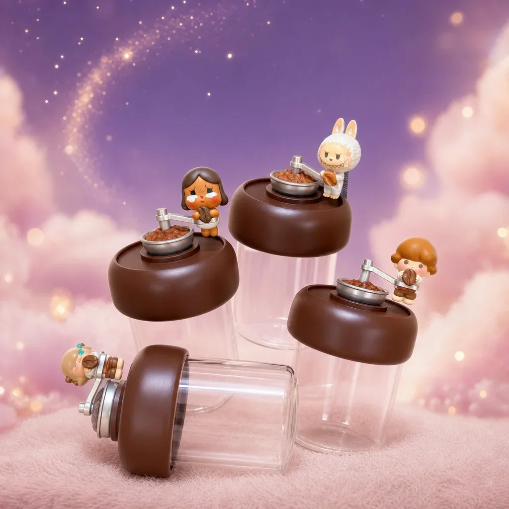 Pop Bean Coffee Factory Series Blind Bottle Figure - Main Image - pop bean coffee factory series blind bottle 01 main
