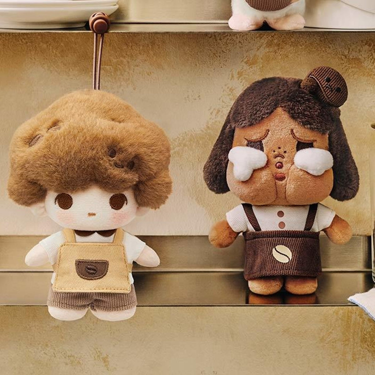 POP BEAN Coffee Factory Series Plush Pendant, Blind Box — G2 | KikiBuddies