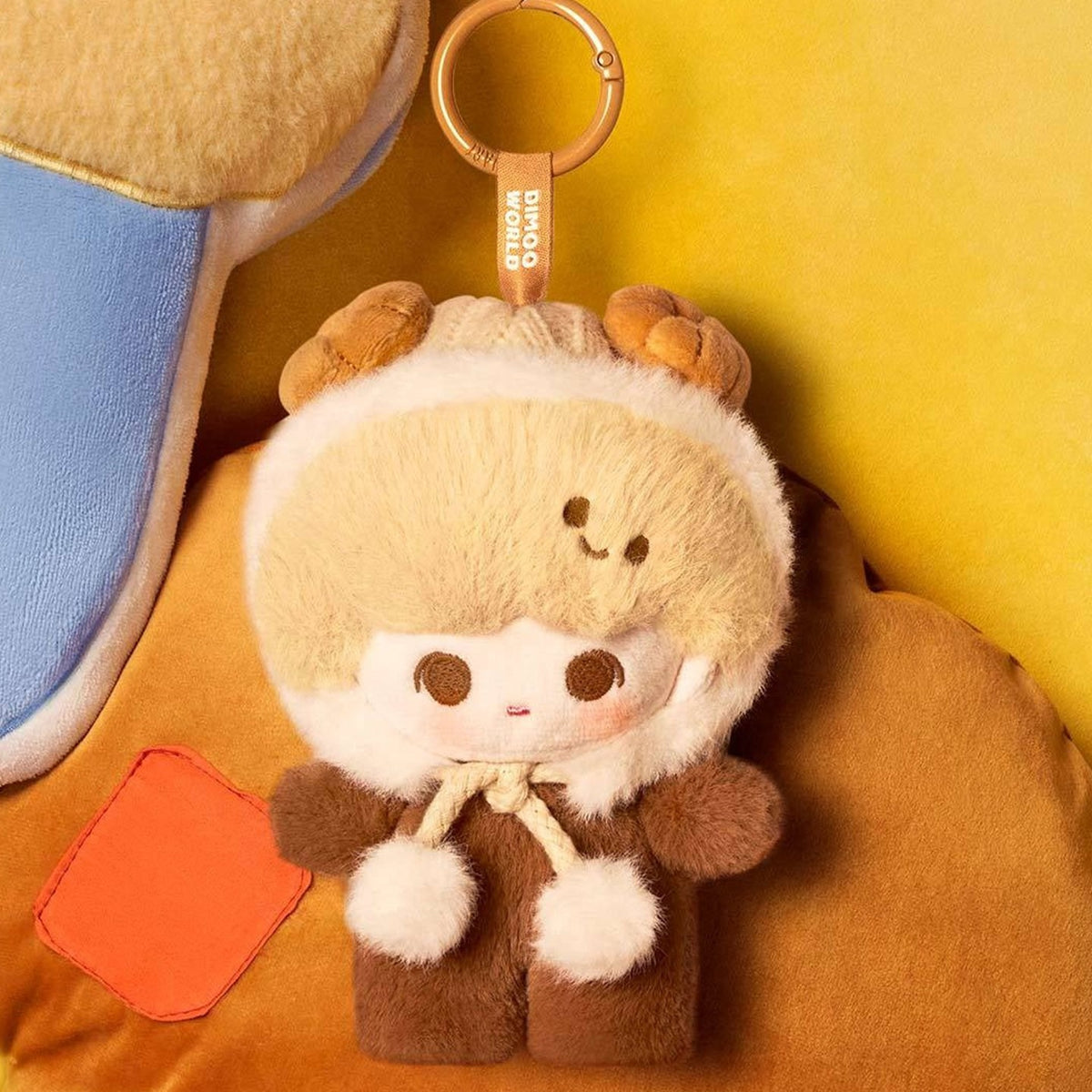 POP BEAN Fluffy & Cozy Series-Plush Pendant Blind Box — G1 | KikiBuddies