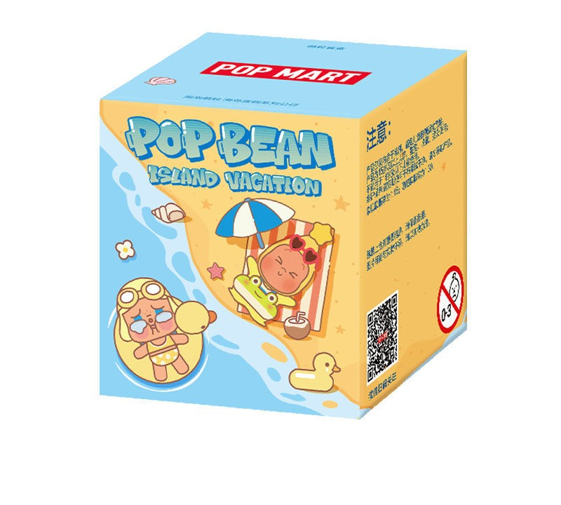POP BEAN individual package artwork for the three-random-box option