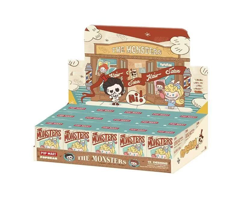 POP BEAN THE MONSTERS Hair Salon Fifteen-box set packaging