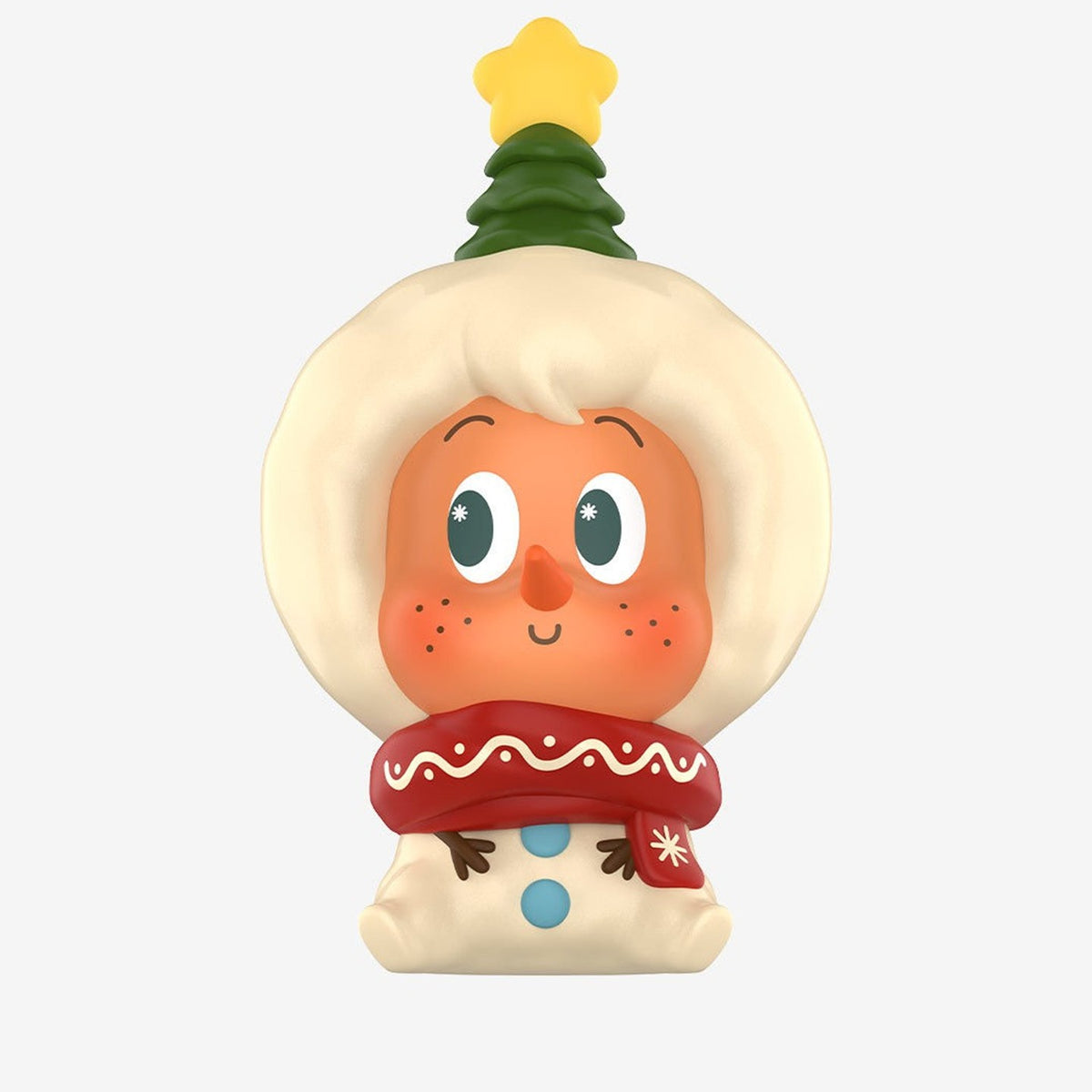 POP BEAN Winter Romance: TWINKLE TWINKLE Make-Believe Snowman front detail; series example