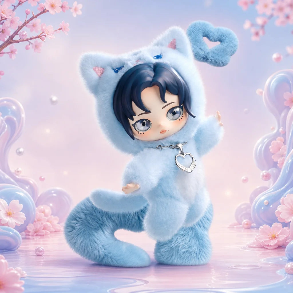 aespa Fluffy Club Series Vinyl Plush Doll Pendant - Fluffy KARANGI