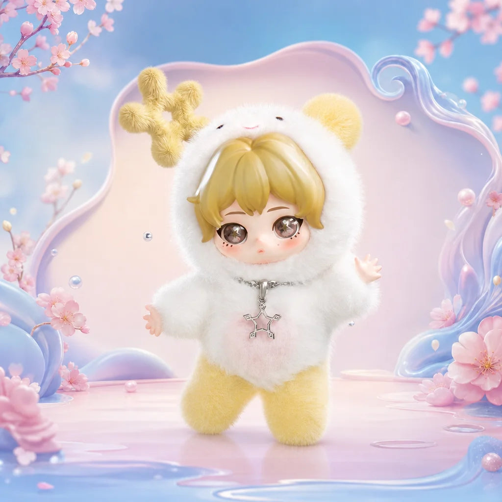 aespa Fluffy Club Series Vinyl Plush Doll Pendant - Fluffy MUNGTAENGI