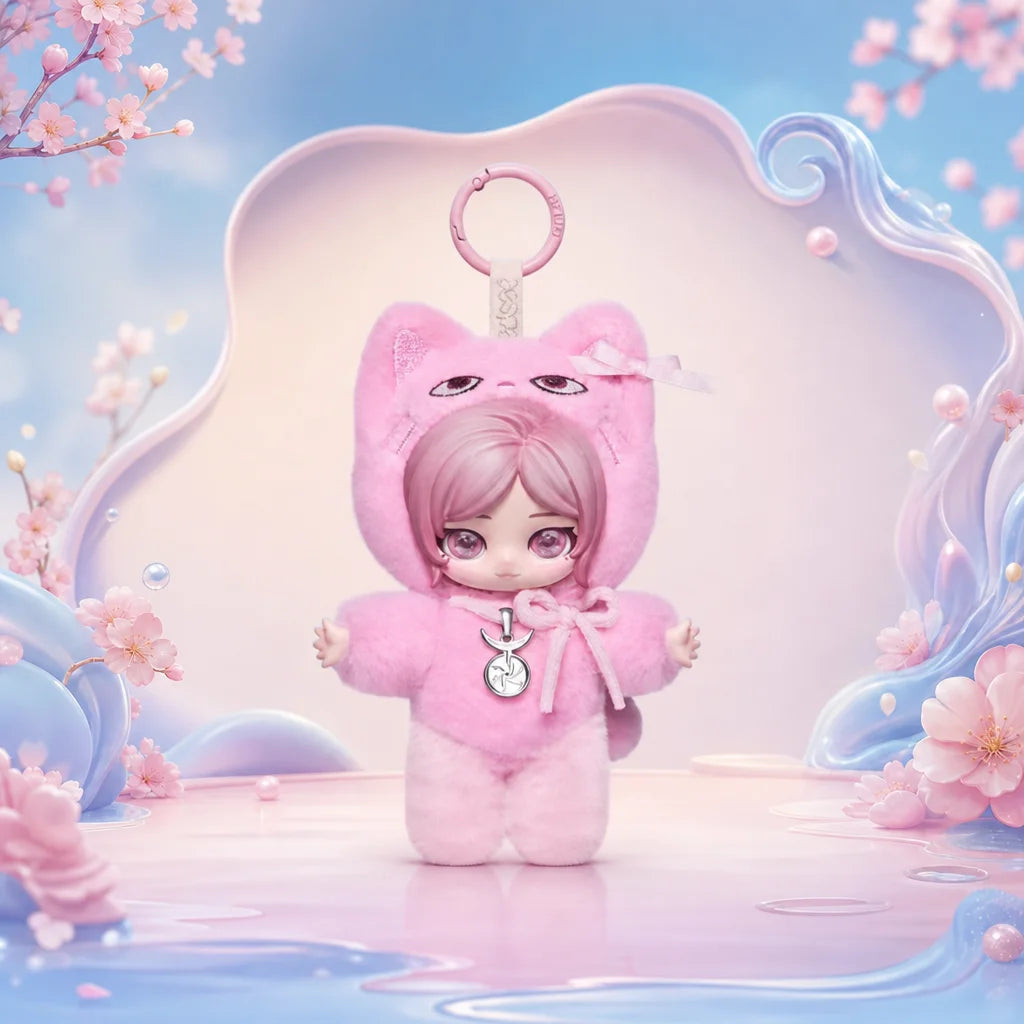aespa Fluffy Club Series Vinyl Plush Doll Pendant - SECRET (JELLY GELBULNYANGI)