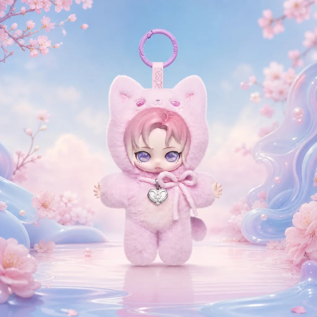 aespa Fluffy Club Series Vinyl Plush Doll Pendant - SECRET (JELLY KARANGI)
