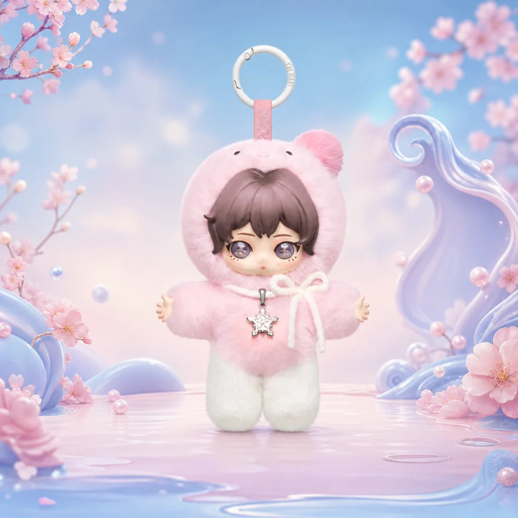 aespa Fluffy Club Series Vinyl Plush Doll Pendant - SECRET (JELLY MUNGTAENGI)