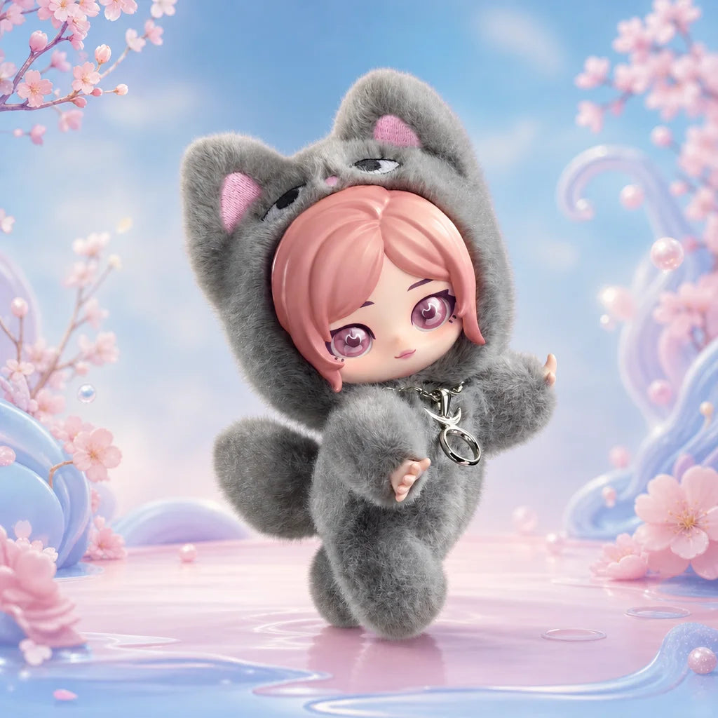 aespa Fluffy Club Series Vinyl Plush Doll Pendant main product image