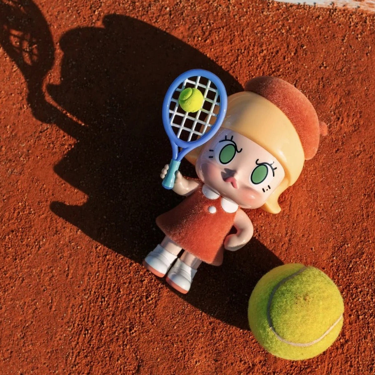 POP MART ANGRY MOLLY Clay Court Series Figure — G2 | KikiBuddies