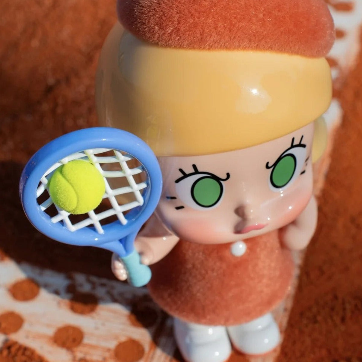 POP MART ANGRY MOLLY Clay Court Series Figure — G3 | KikiBuddies