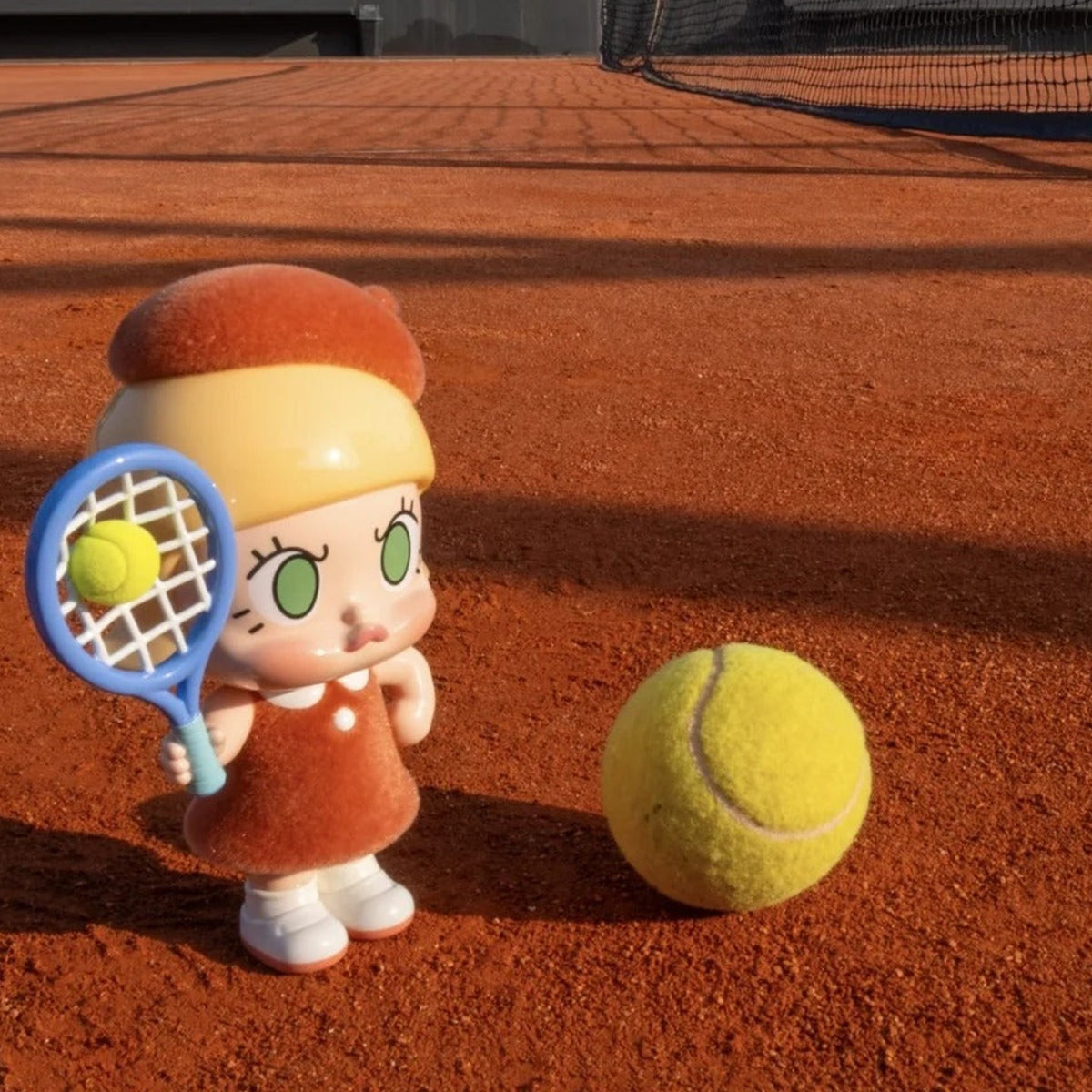 POP MART ANGRY MOLLY Clay Court Series Figure — G4 | KikiBuddies