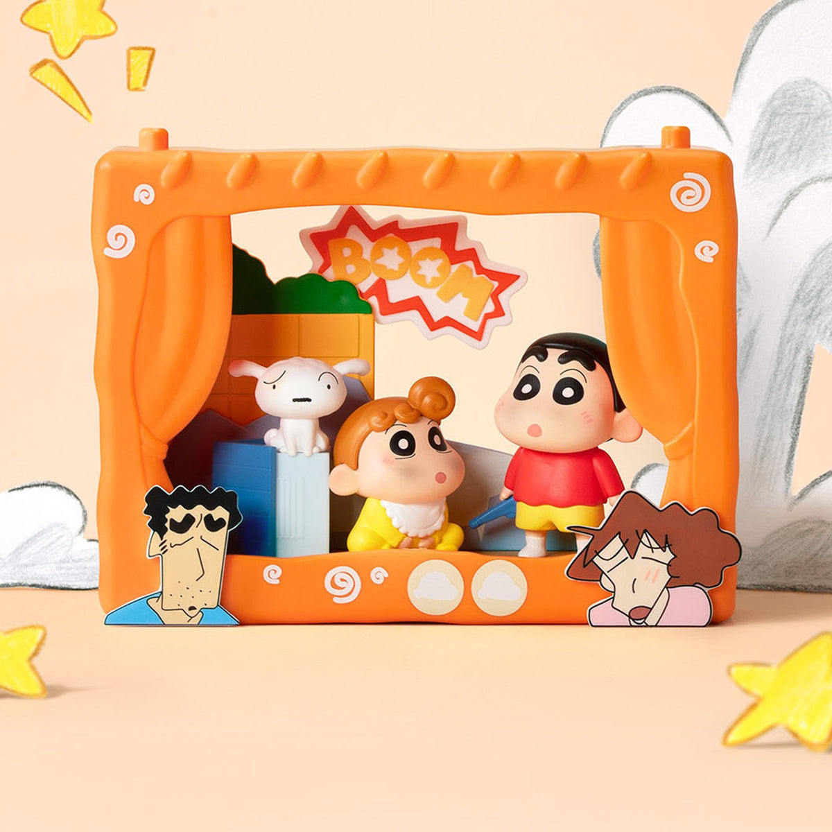 POP MART Crayon Shin-chan Inner-Child Theatre Series Figure — G1 | KikiBuddies