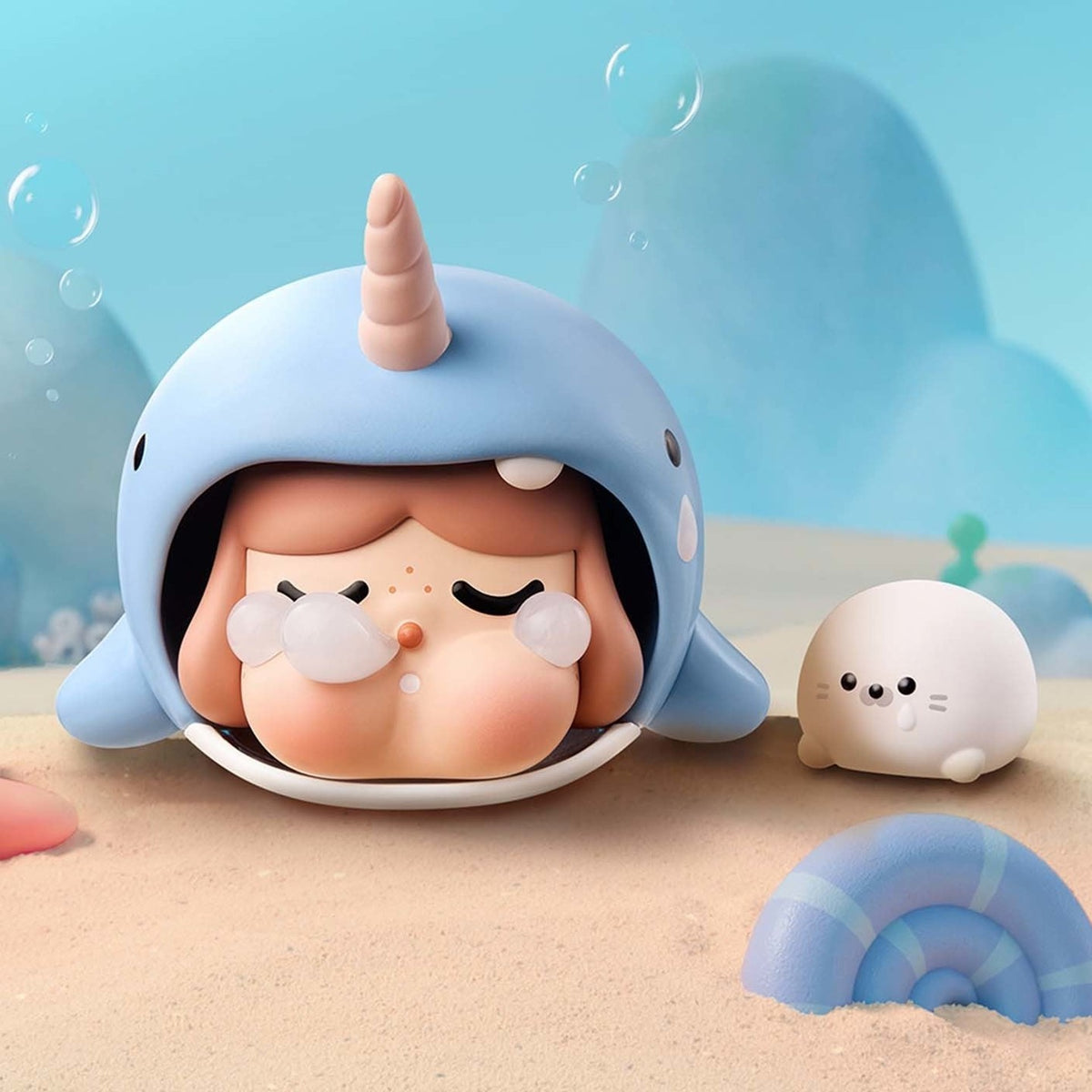 POP MART CRYBABY Cry Me an Ocean Series Figures Blind Box — G2 | KikiBuddies
