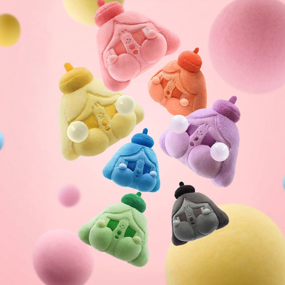 POP MART CRYBABY Tear Launch Project Series Plush Pendant Blind Box — G1 | KikiBuddies