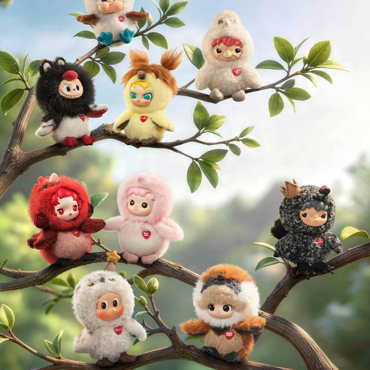 POP MART Dear Birds Series Plush Pendent Blind Box — G2 | KikiBuddies
