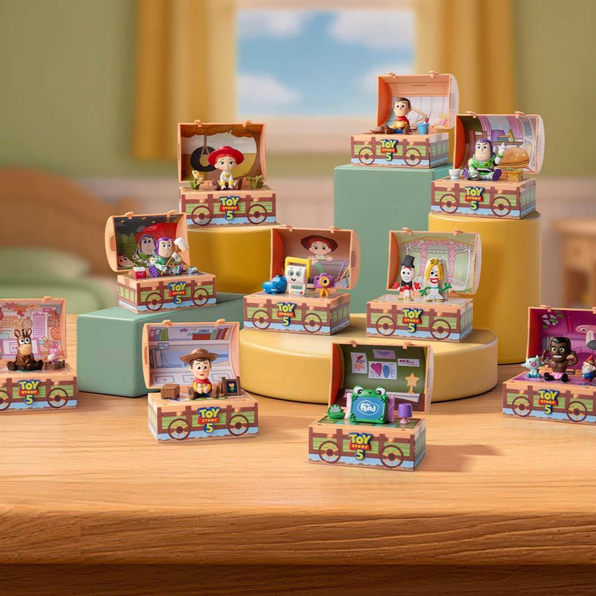 POP MART DSN Pixar Toy Story 5 Series Figure Blind Box — G1 | KikiBuddies
