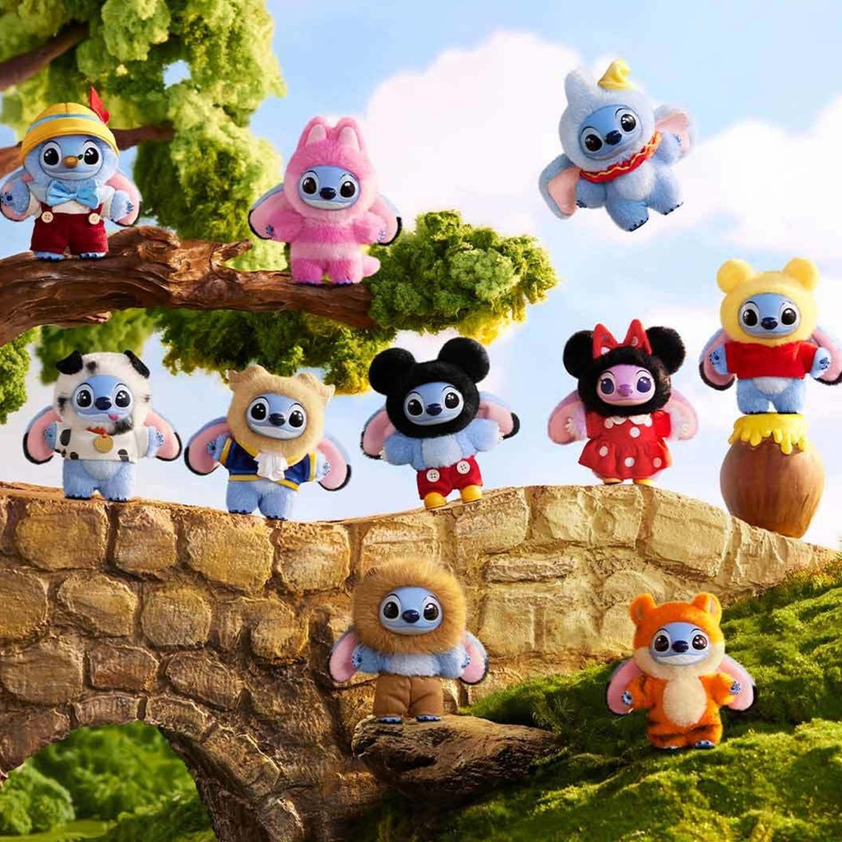 POP MART DSN STITCH Adventure Series Plush Blind Box — G1 | KikiBuddies
