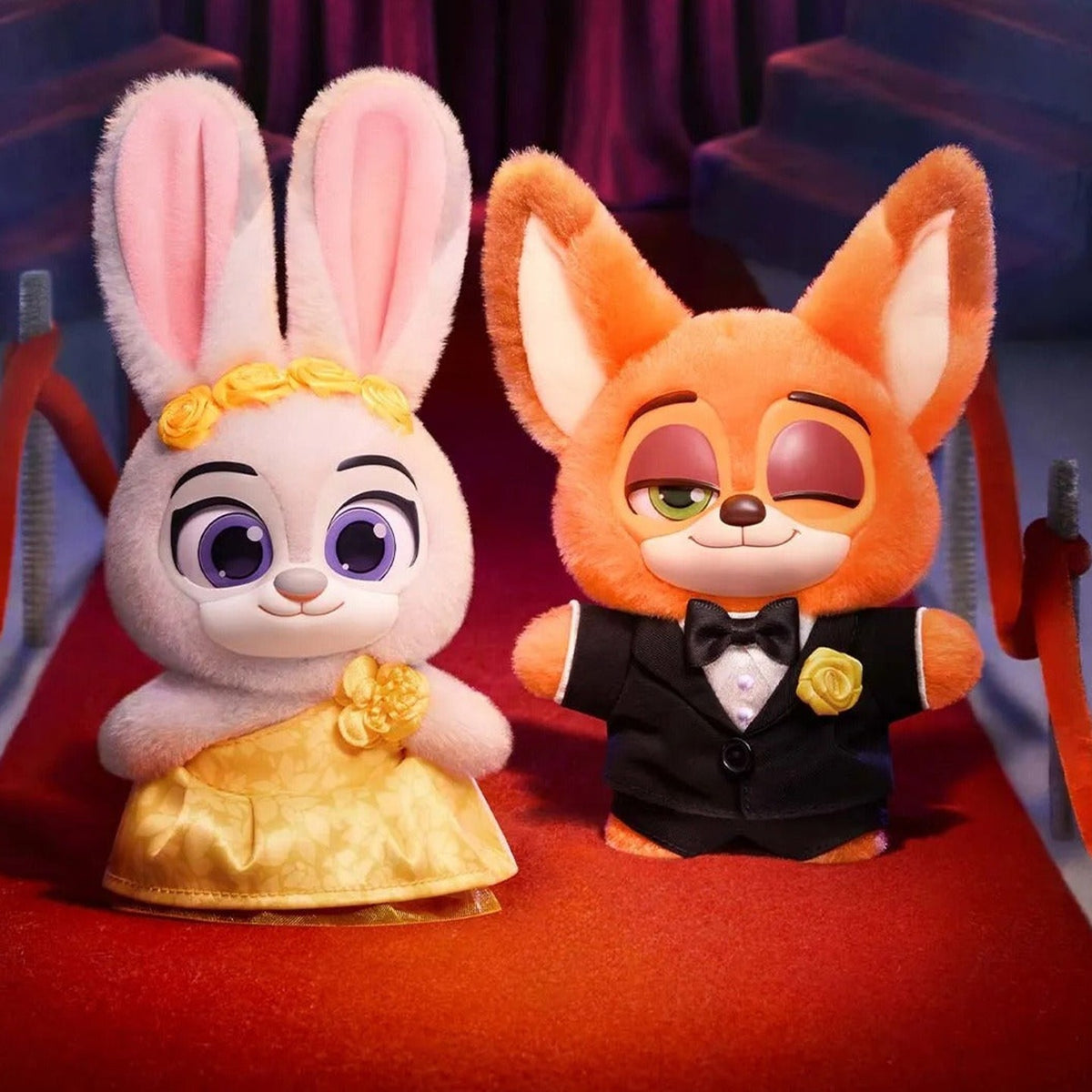 POP MART DSN Zootopia Ace Duo Series Plush Pendant Blind Box — G1 | KikiBuddies