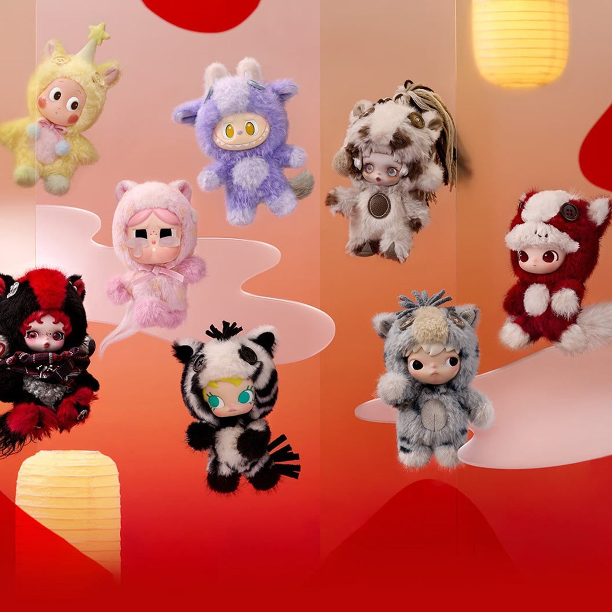 POP MART Have a Good Run Series Plush Pendant Blind Box — G3 | KikiBuddies