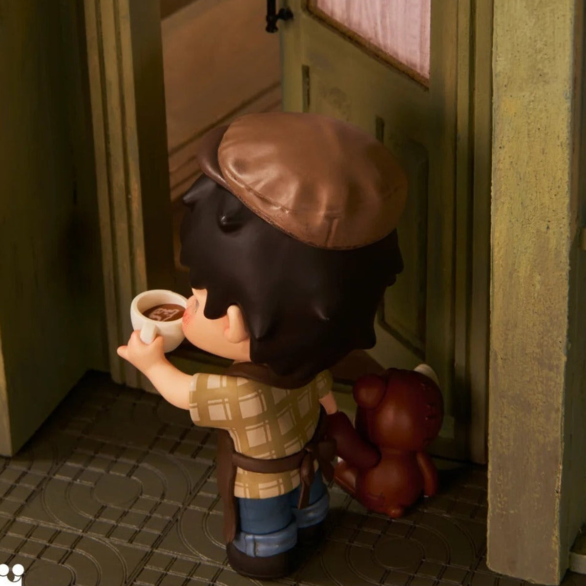 POP MART Hirono Coffee Series Figure Hanging Card — G3 | KikiBuddies