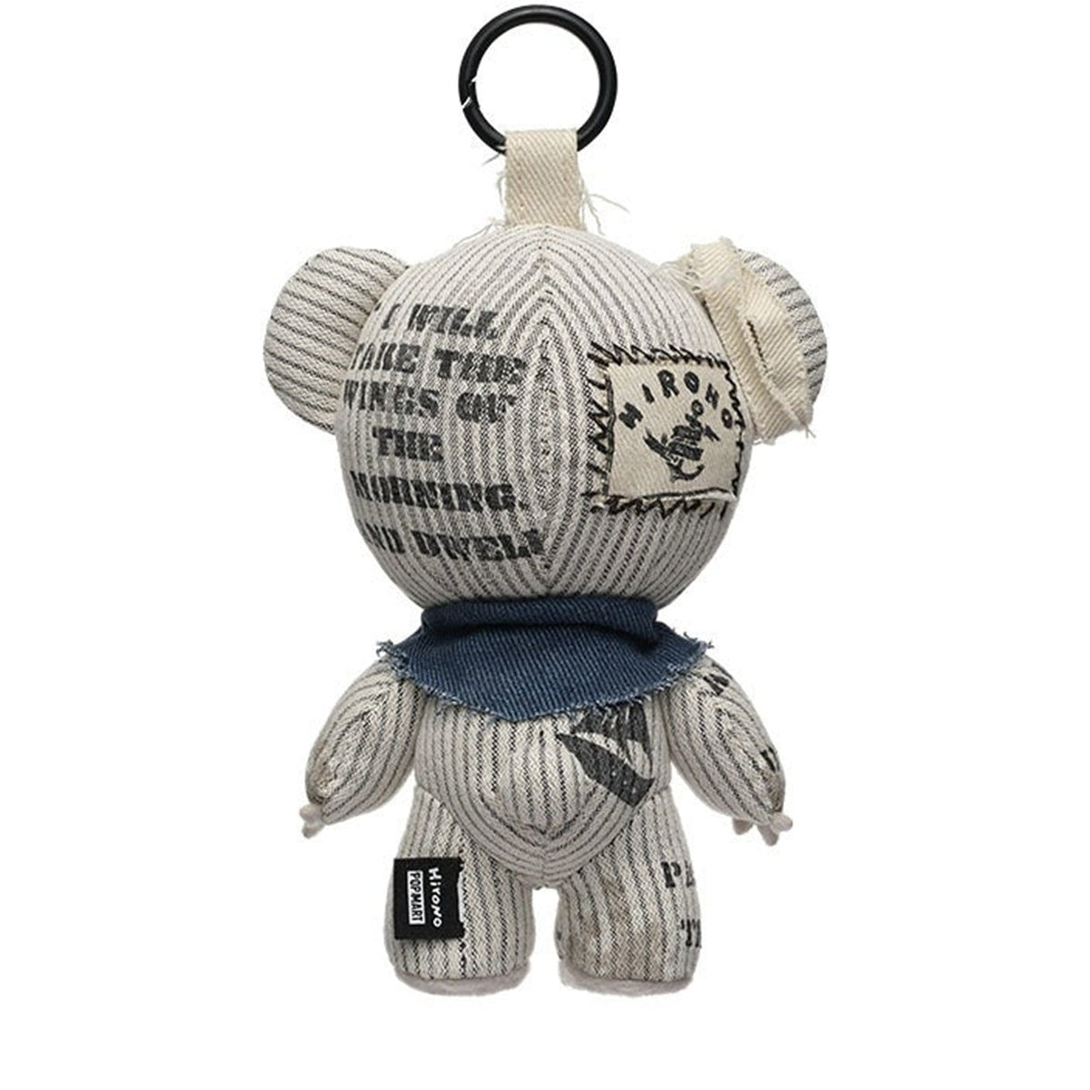 POP MART Hirono Freedom Island Series Plush Doll Hanging Card, UK Exclusive — G4 | KikiBuddies