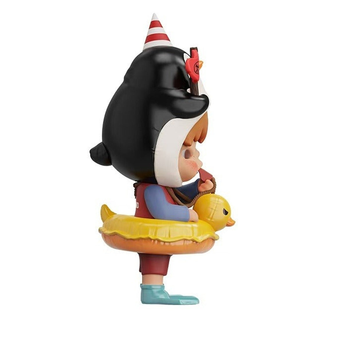 POP MART Hirono Penguin Lifeguard Figurine Hanging Card — G4 | KikiBuddies