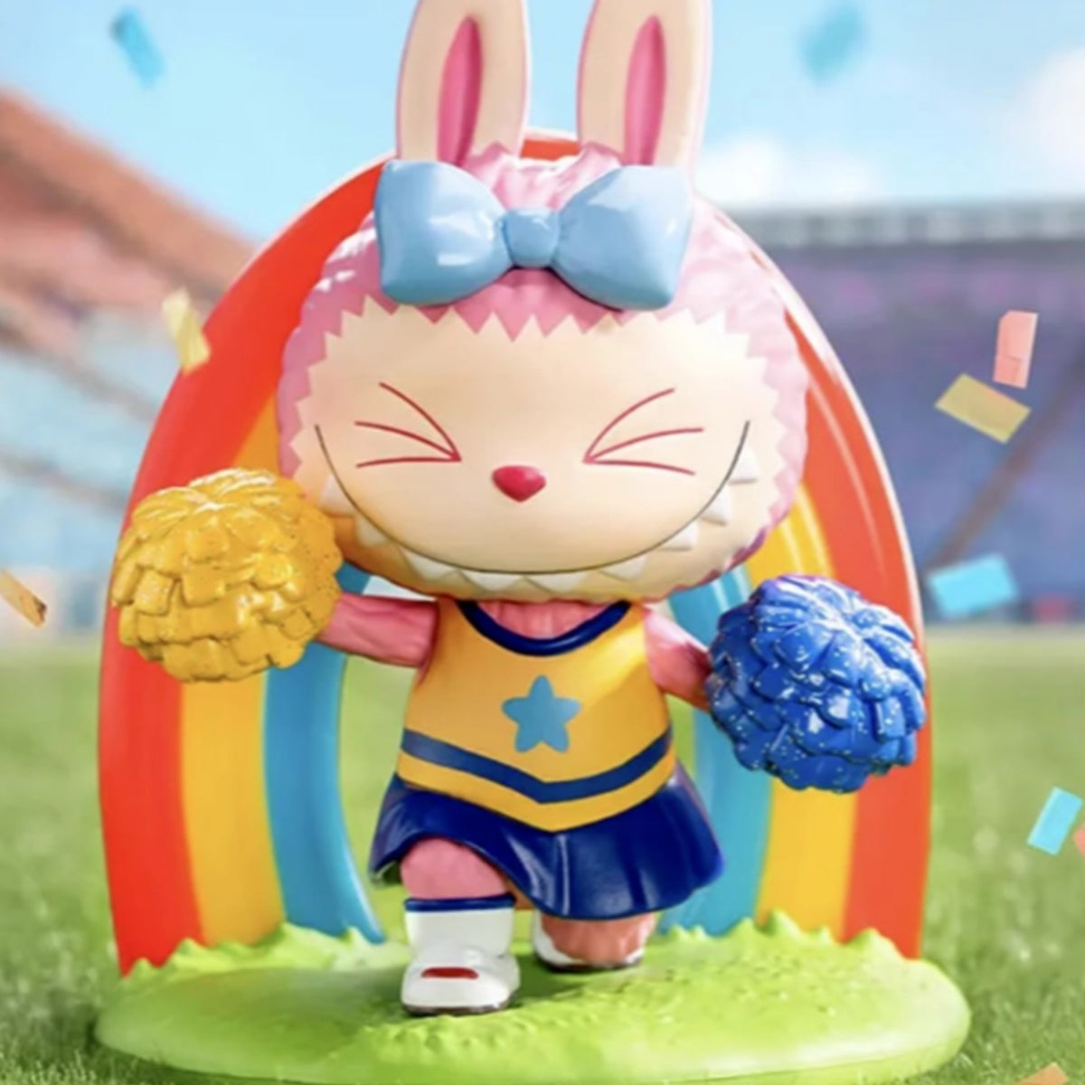 POP MART Labubu Cheer Leader Figure — G3 | KikiBuddies