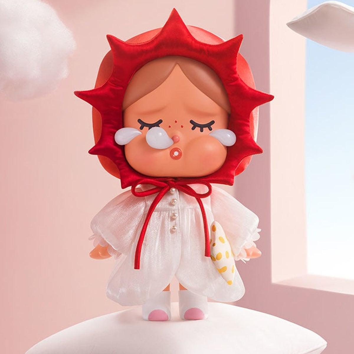POP MART MEGA CRY BABY Morning Lazy Series 400% Figure — G1 | KikiBuddies
