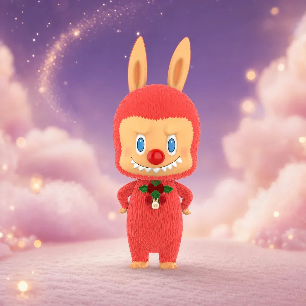 POP MART MEGA LABUBU TEC 1000% Christmas - Main Image - pop mart mega labubu tec 1000 christmas 01 main