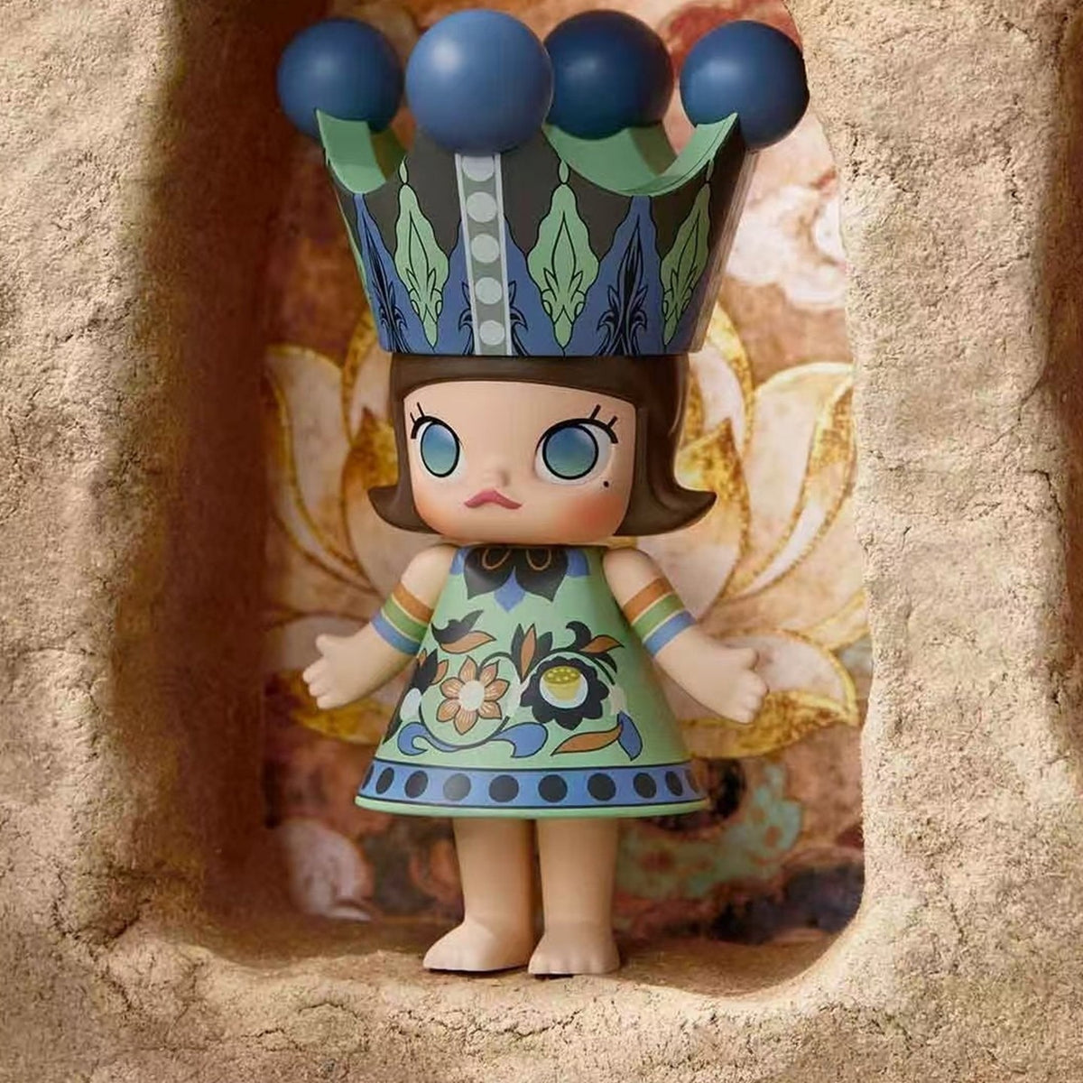 POP MART MEGA ROYAL MOLLY 100% Series 1 Figure Blind Box — G1 | KikiBuddies