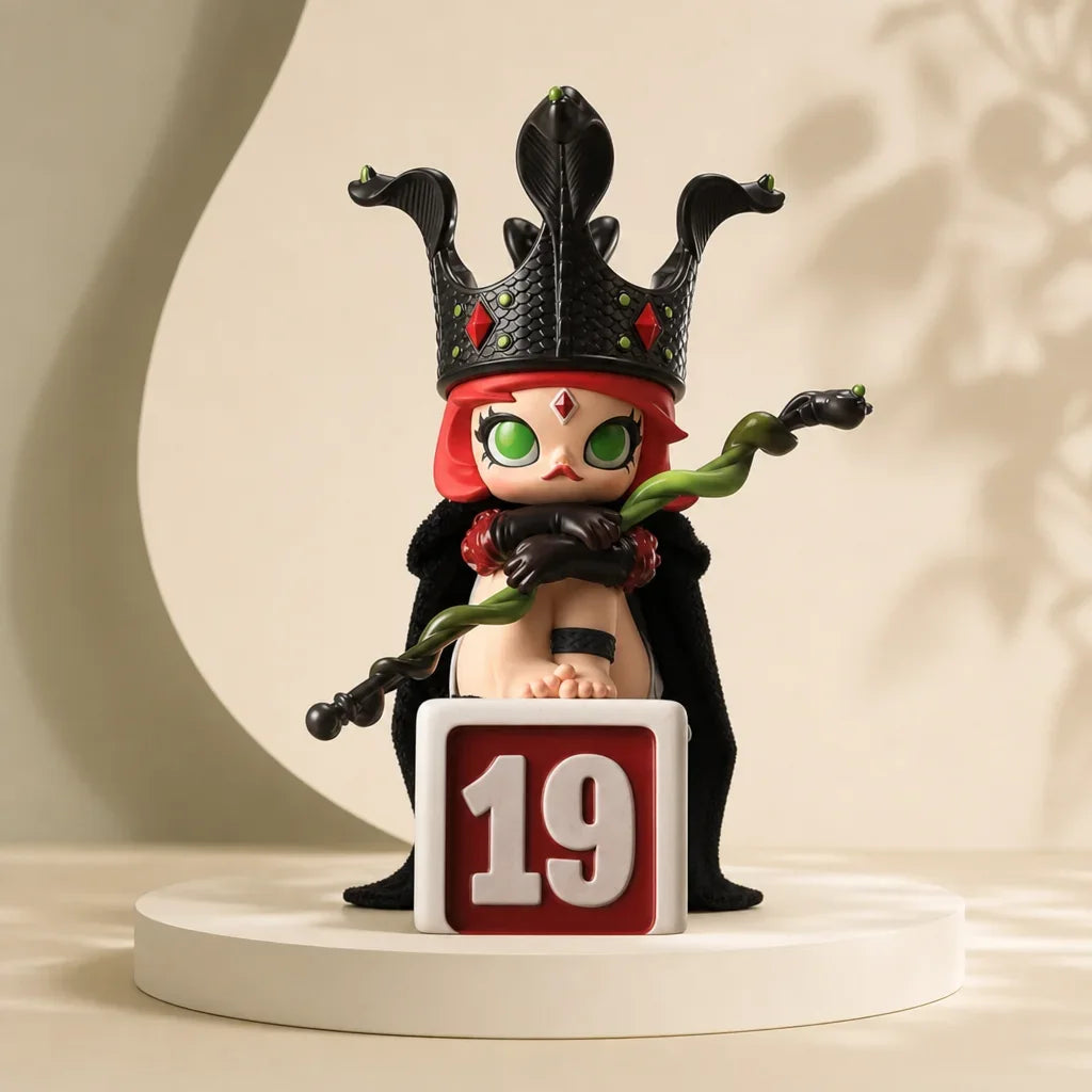 POP MART MOLLY 19TH Anniversary Frosty Night Series Figure - Main Image - pop mart molly 19th anniversary frosty night series figure 01 main