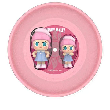 POP MART MOLLY 20th Anniversary Angry Molly Single Record Set "Re"  Series Figure Hanging Card — G1 | KikiBuddies