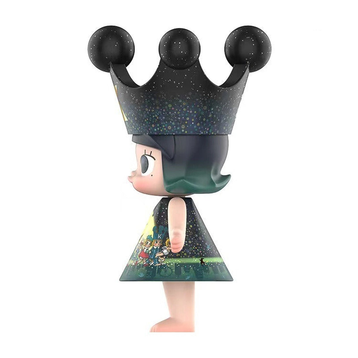 MEGA ROYAL MOLLY - complete crown and figure side view; shared design reference