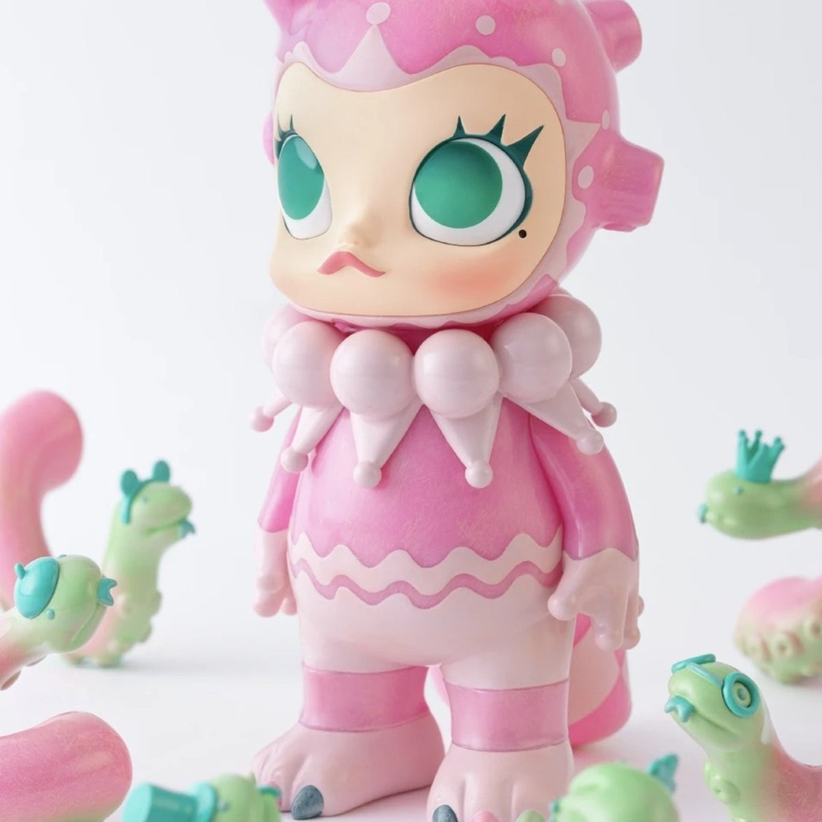 POP MART Molly Medusa Series Crimson Version Figure Hanging Card — G1 | KikiBuddies